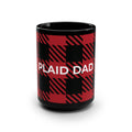 Plaid Dad Mug - 15oz