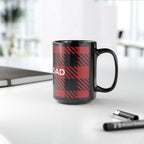 Plaid Dad Mug - 15oz